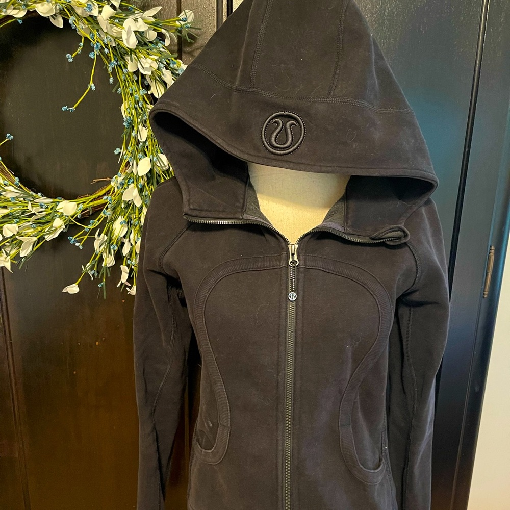 Scuba Hoodie - lululemon - size 10 black